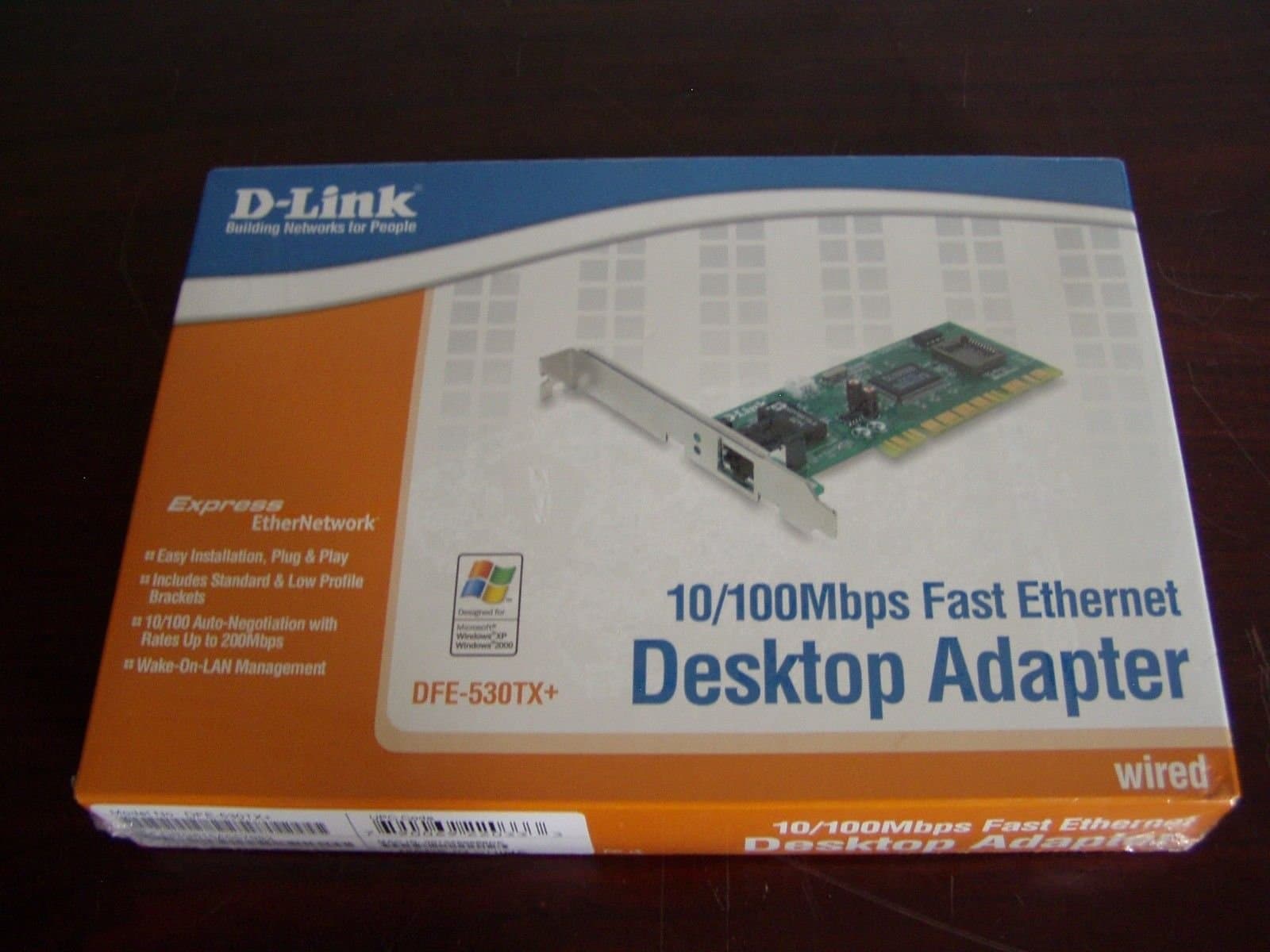 D-Link DFE-530TX+ 10/100 Fast Ethernet Desktop Adapter