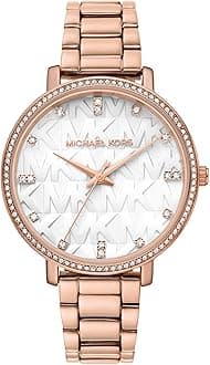 Michael Kors MK4595 - Pyper Three-Hand Stainless Steel Watch, Two-Tone Gold/Silver, One Size, MK4595 - Pyper Three-Hand Stainless Steel Watch