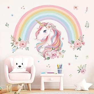 Unicorn Rainbow Wall Stickers