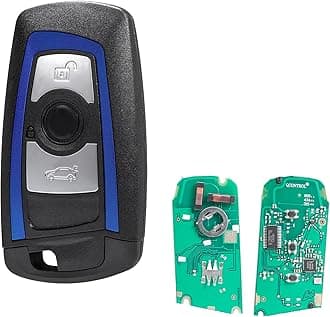 3 Buttons BMW Blue Remote Car Key Fob For BMW 1 2 3 4 SERIES F20 F22 F30 F31 F32 BDC/CAS4/CAS4 FEM 868MHZ