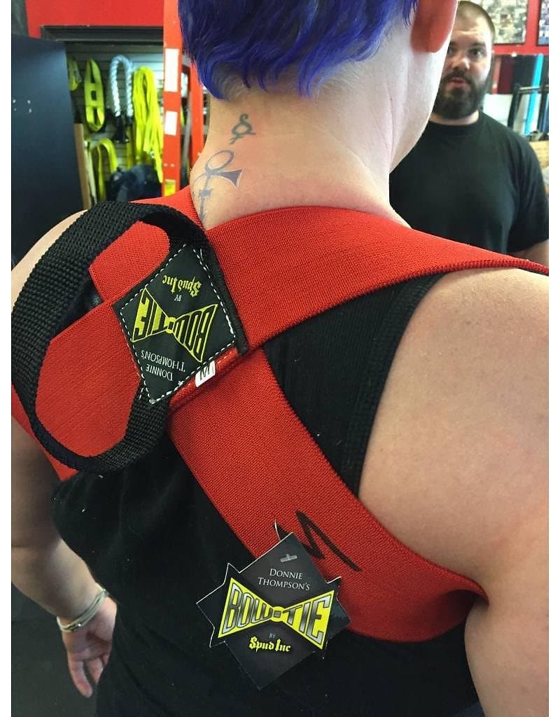 Bowtie Spud Formal Posture Support Brace No Rounded Shoulders Donnie Thompson (X-Large: 225 lbs. – 255 lbs.)