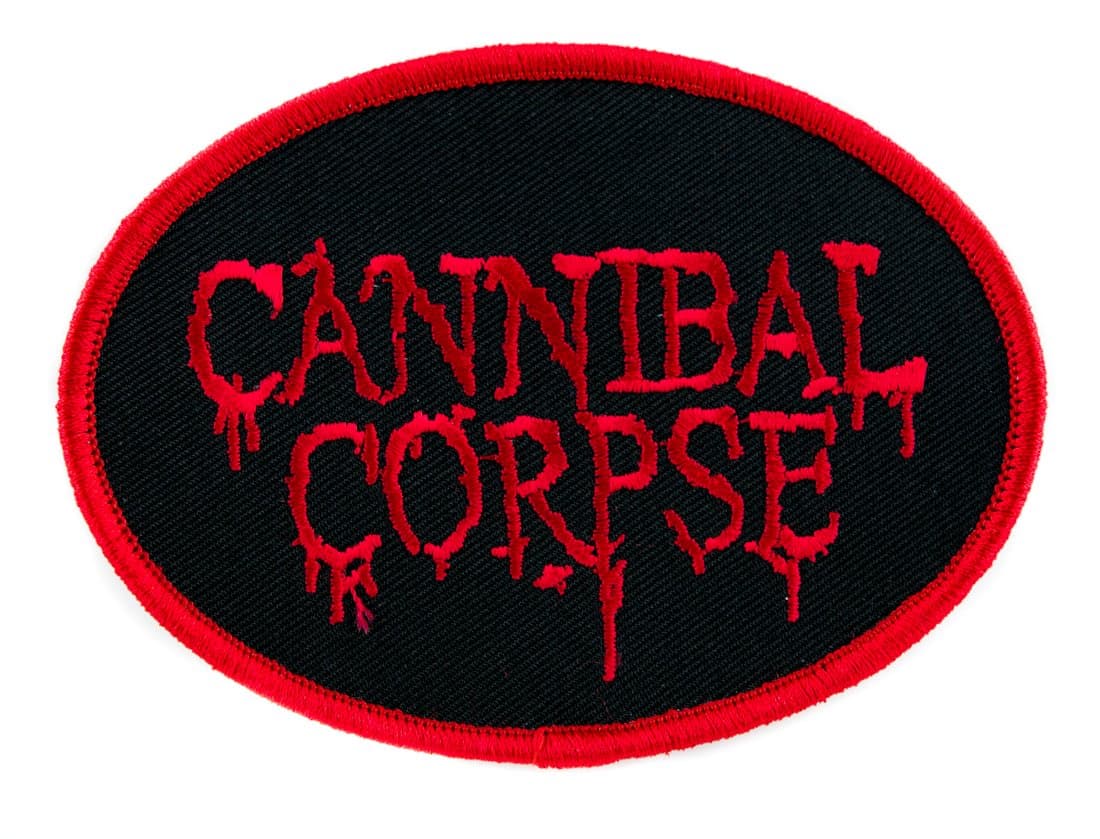 Cannibal Corpse Patch Iron on Applique Butchered at Birth Heavy Death Metal Clothing