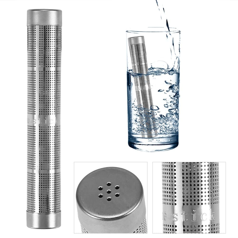 Brrnoo Alkaline Water Filter Stick, Portable PH Alkalizer Ionizer Hydrogen Minerals Wall Water Purifier, Purifier Filter for Home or on The go(11.1×1.8cm)
