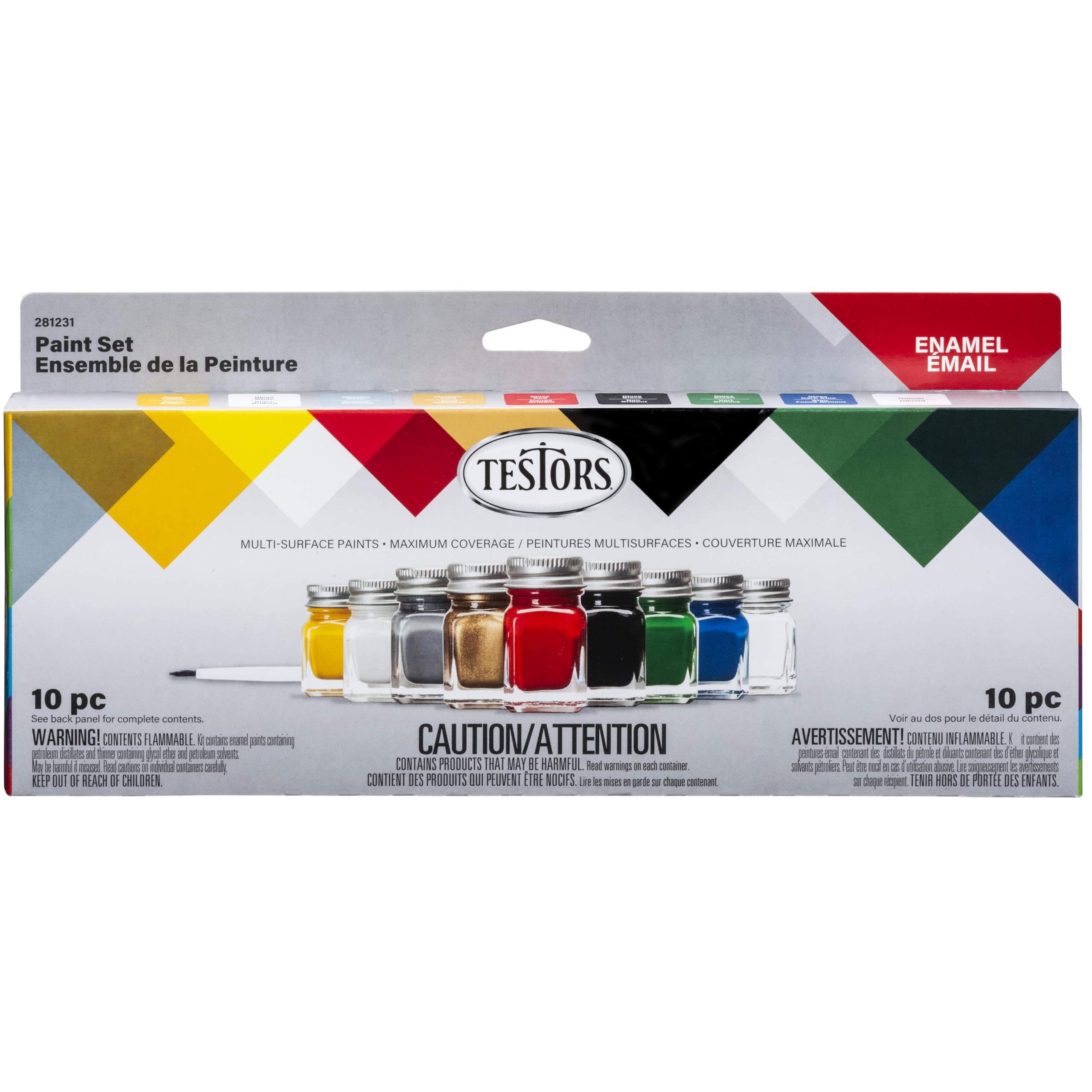 Testors 9146XT Promotional Enamel Paint Set
