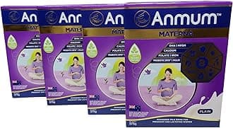 Anmum Materna Powdered Plain Milk Drink for Pregnant Women (4 Pack)