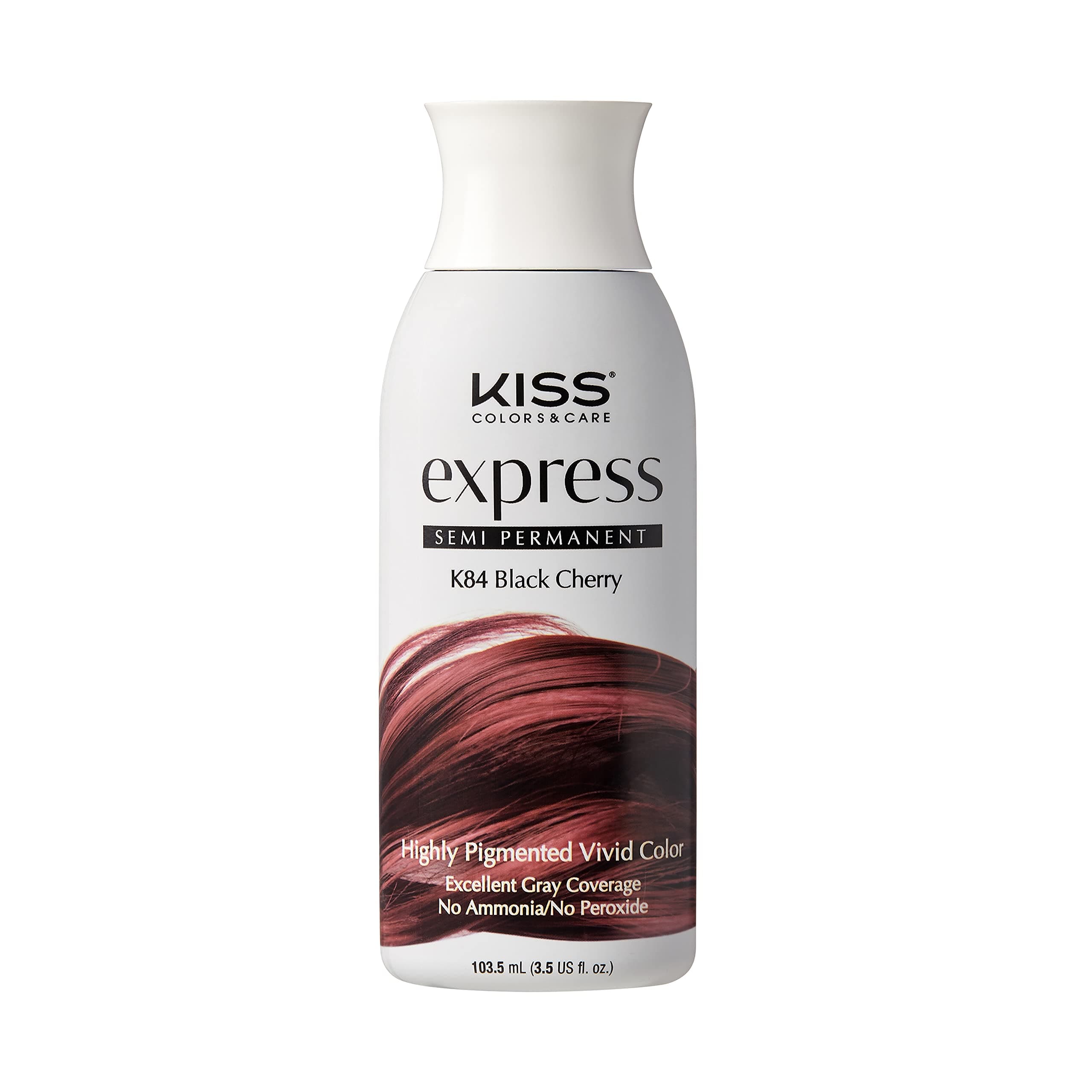 Kiss Express Color Semi- Permanent Black Cherry 3.5oz