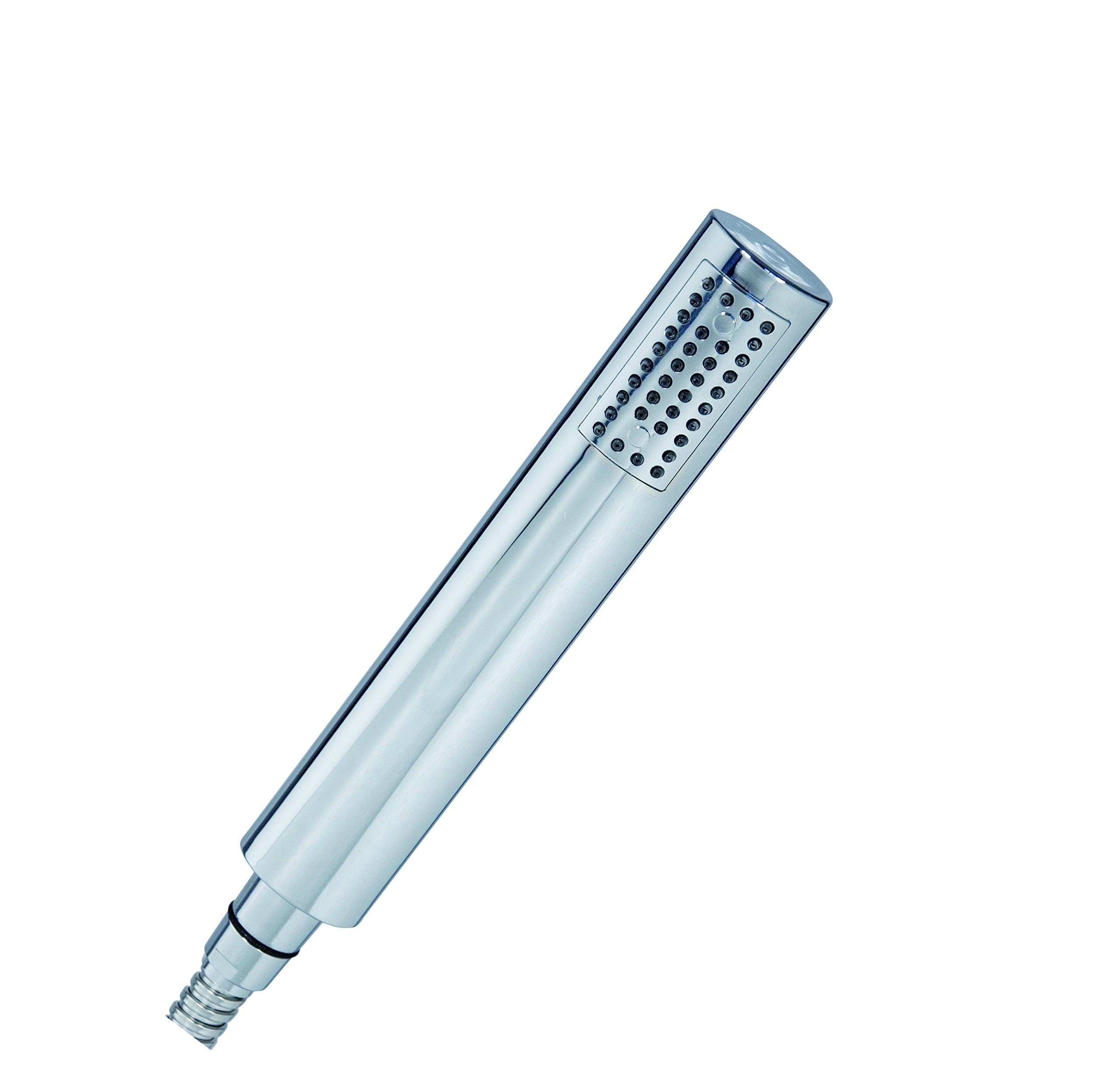 mirtak MILENIUM Oval Shower Kit with Handle and Hose, Chrome