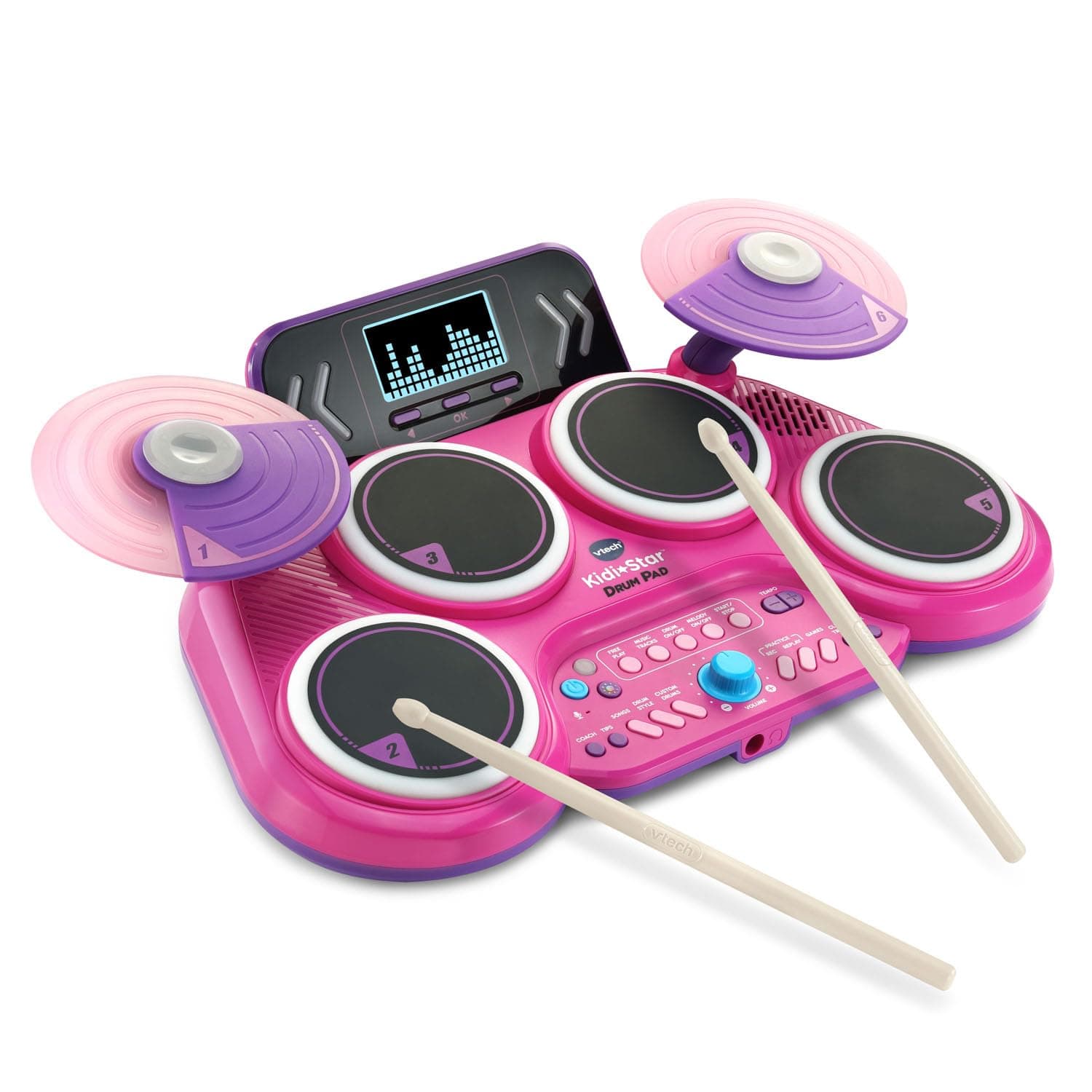 Kidi Star Drum Pad, Pink