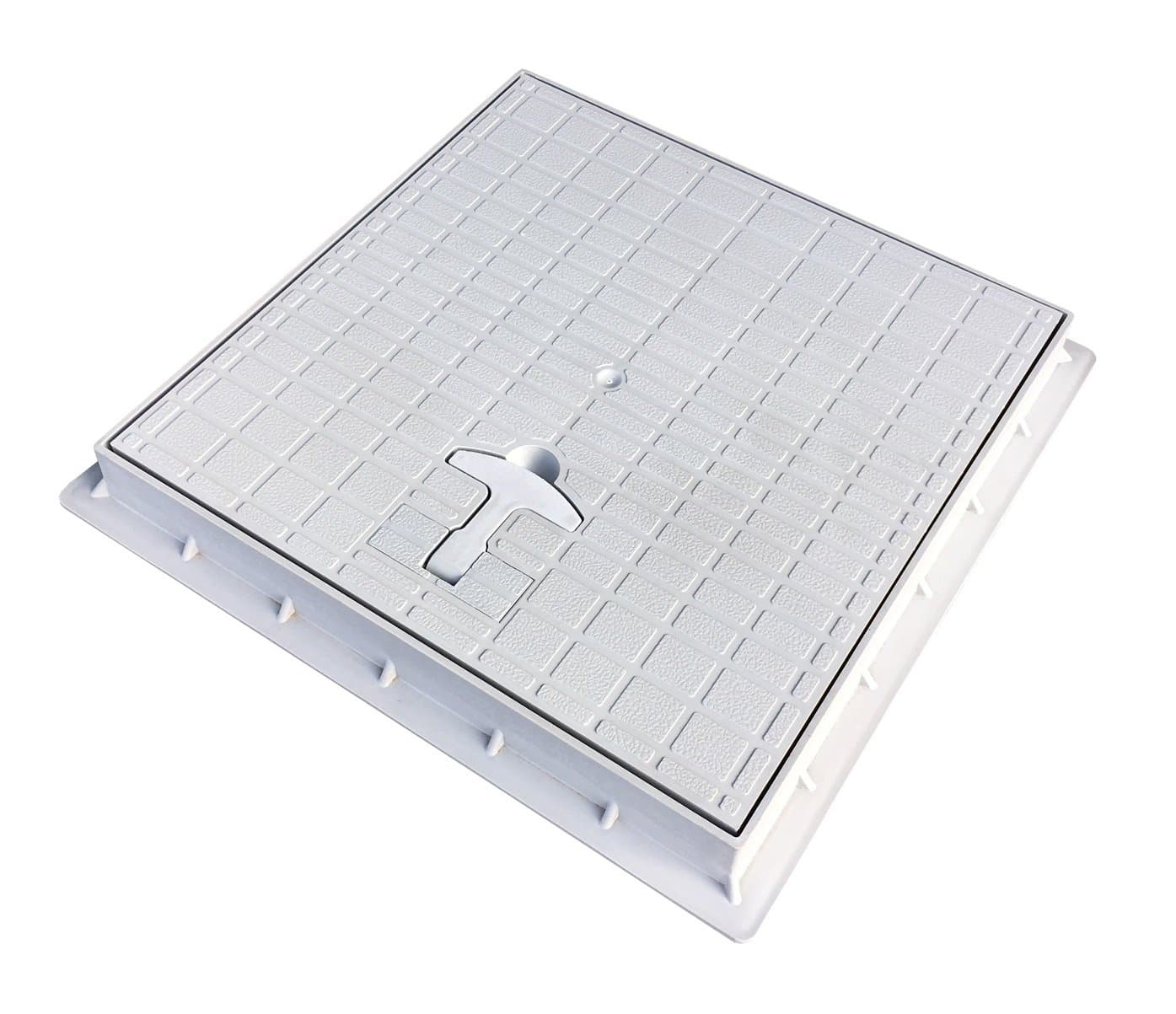 Pipe Cover with Frame 55 x 55 cm Patentabdeckung Pro