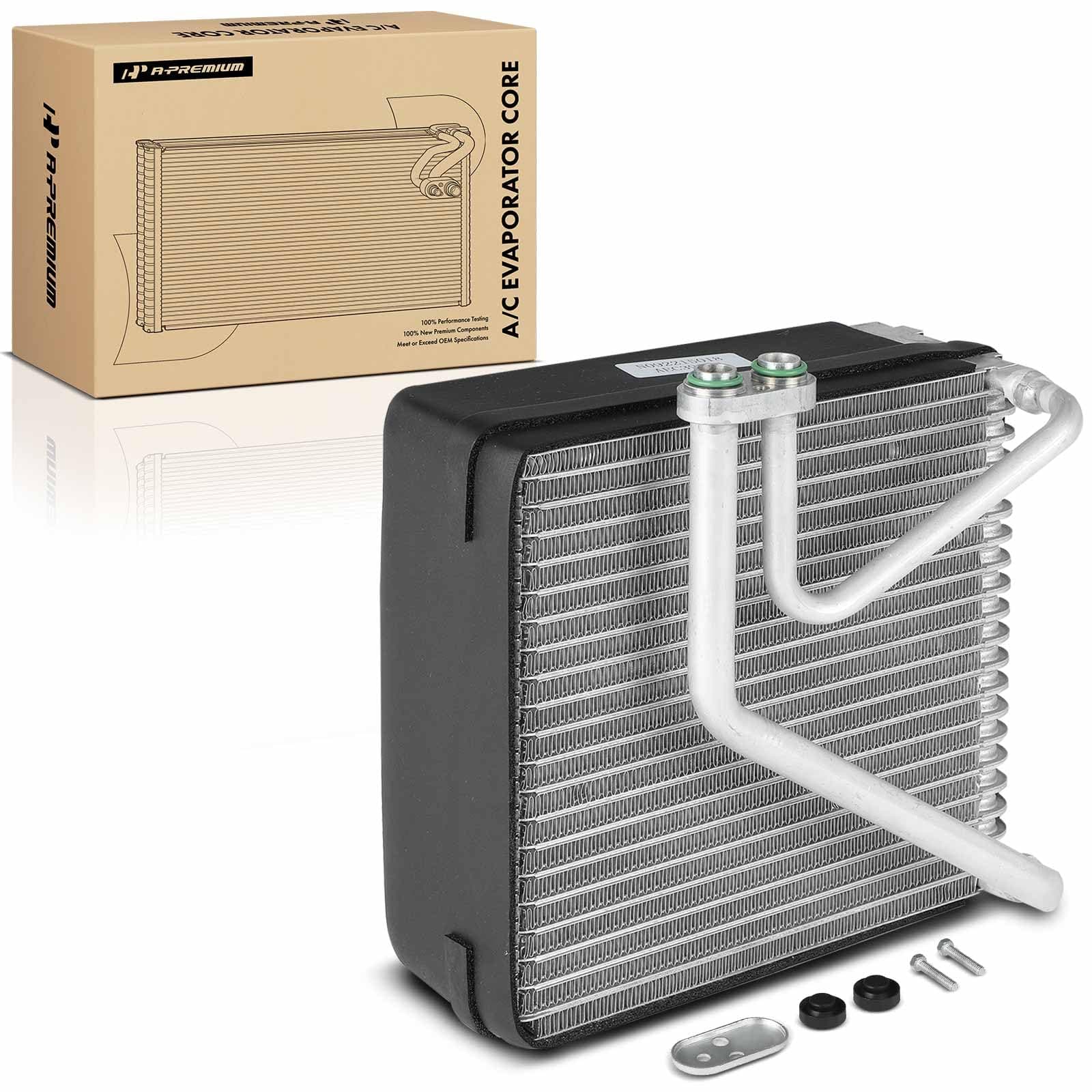 Front A/C Evaporator Core Compatible with Chevrolet Aveo 2004-2011, Aveo5 2007-2011 & Pontiac G3 2009-2010, G3 Wave 2009, Wave 2005-2008 & Suzuki Swift+ 2004-2009