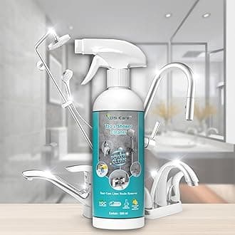 Multipurpose Tap & Shower Cleaner powerful solution for keeping your bathroom clean. It effectively removes tough stains rust, limescale, and hard water deposits 500 ml (Pack 1) by UNIDSC