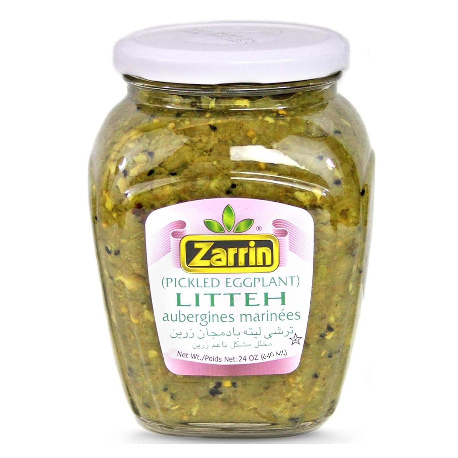 Zarrin Litteh, Pickled Eggplant 24 Oz