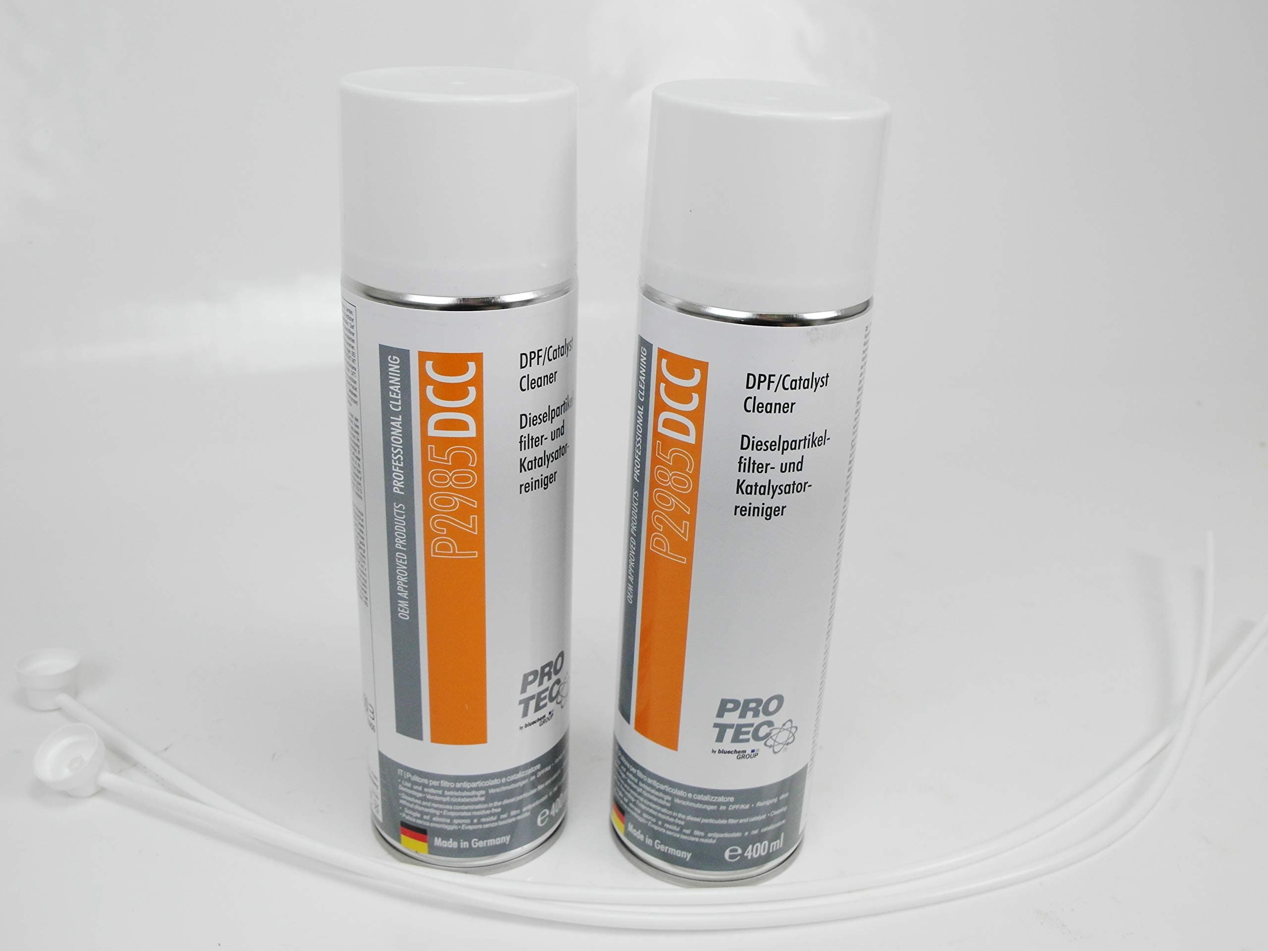 2 x 400 ml Diesel Particulate Filter Cleaner and Catalytic Converter Cleaner DPF P2985DCC