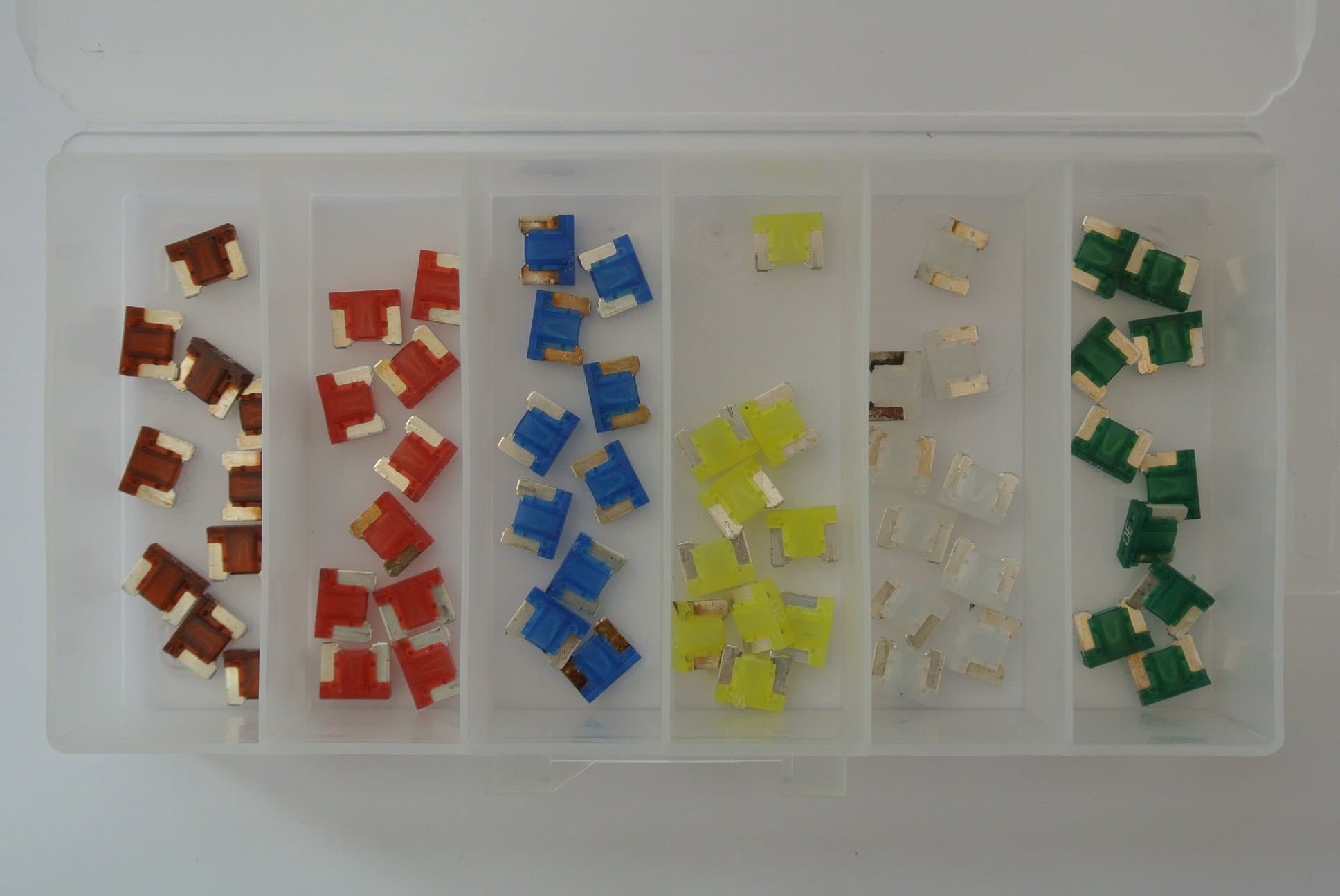 PartsTwins Low Profile Mini Blade Fuse Assortment Kit