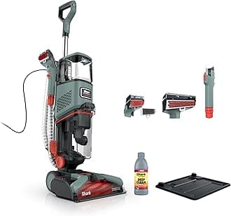 CarpetXpert Upright Deep Carpet Cleaner with Handheld Spot & Stain Eliminator, 12oz Cleanser, Dirt & Grime Removal, Carpet Shampooer, Slate Green, EX151