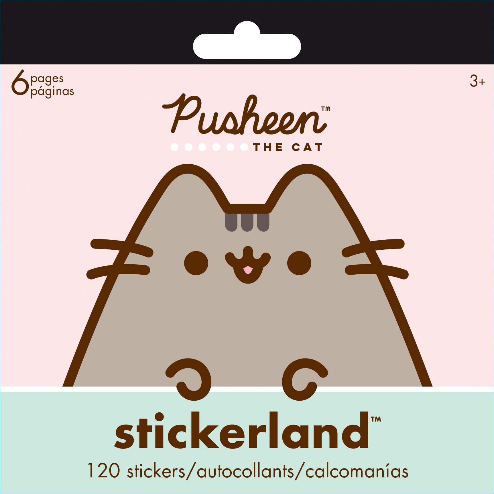 Pusheen Mini Stickerland Pad - 6 Page