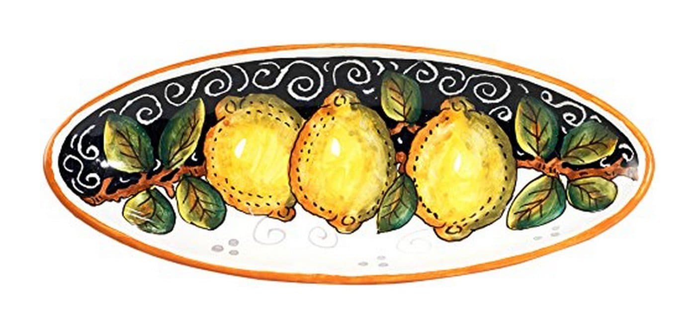 MANUFACTUM CERAMICHE - Decorated ceramic tray