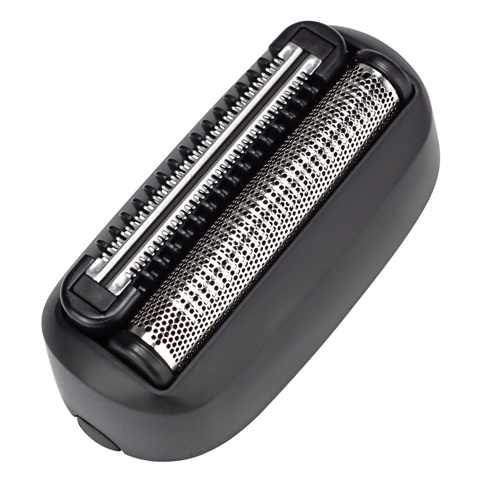 VIKICONOn The Go Shaver Replacement Blade - Dual Floating Foil & Comb Blades for Portable Men's Travel Shaver, Waterproof Compact Face Shaver (1-Pack)