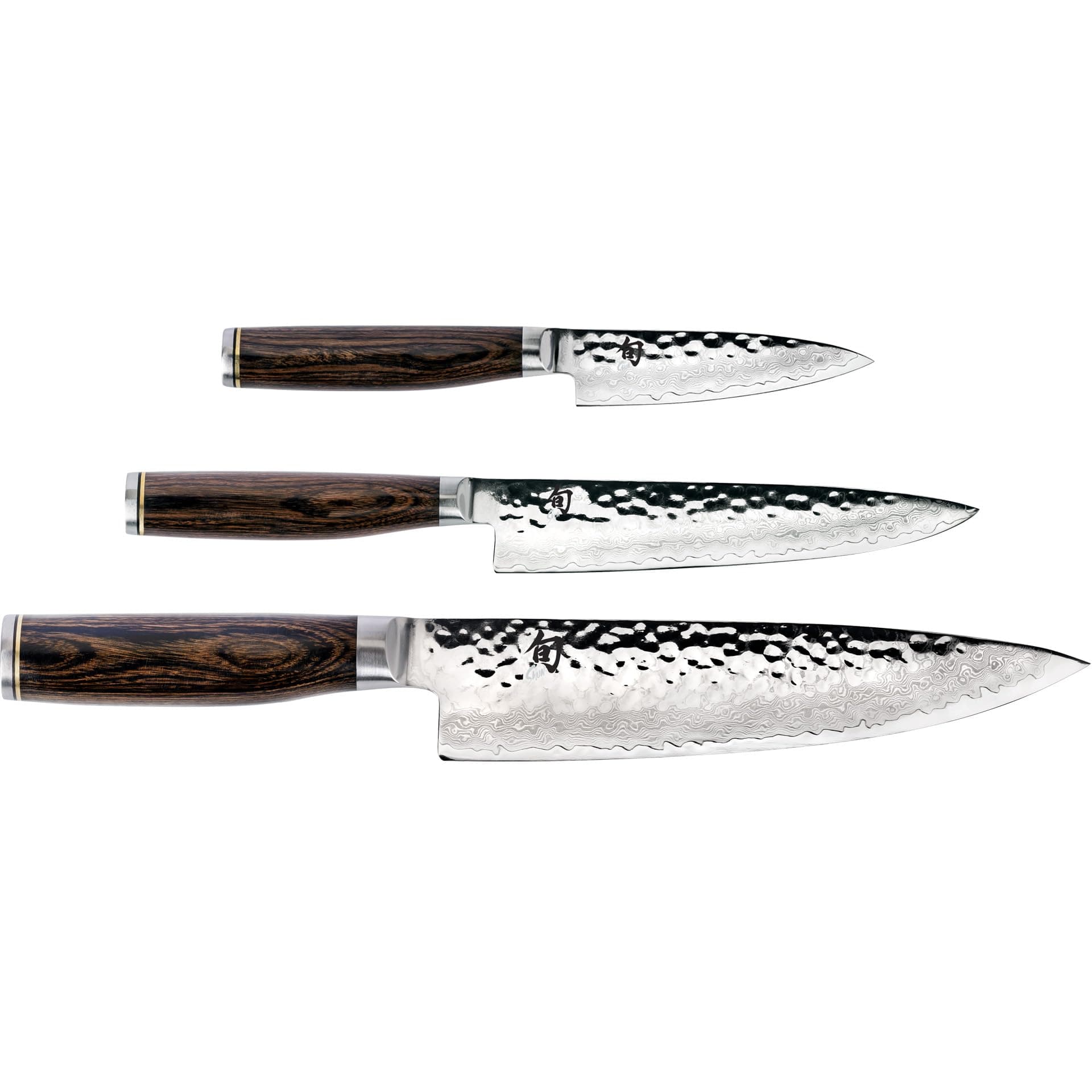 Premier Kitchen Knife Starter Set, 3 Piece, Paring, Utility, and Chef Knife, TDMS0300