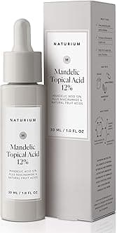 Naturium Mandelic Topical Acid 12%, Plus Niacinamide & Natural Fruit Acids, Anti-Aging Skin Care, 1 oz