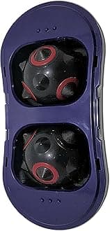 Portable Hand Held Massage Tool 13201 for Nikken MagDuo - Back, Arm, Foot, Shoulder and Neck Massager - Massage Ball Roller for Muscles - Magnetic Ball Massager Handheld and Self Care Muscle Roller