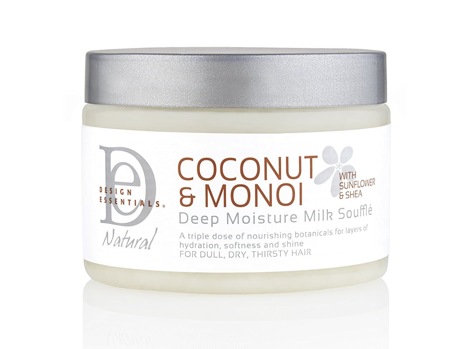 Deep Moisture Milk Souffle For Dull, Dry & Thirsty Hair - Coconut & Monoi Collection - 12 Oz