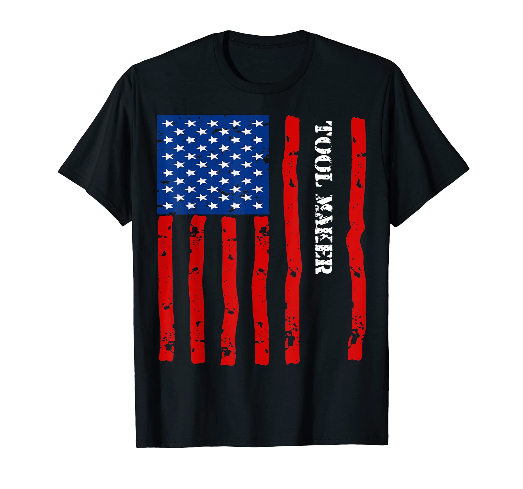 Cool Tool-maker Accessories Things Stuff USA Flag T-Shirt