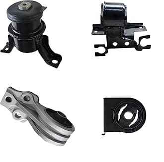 4PC Engine Motor Mount Kit for 2005-2012 Escape/Mazda Tribute/Mercury Mariner - Replaces A5446, A5481, A5412, A5441