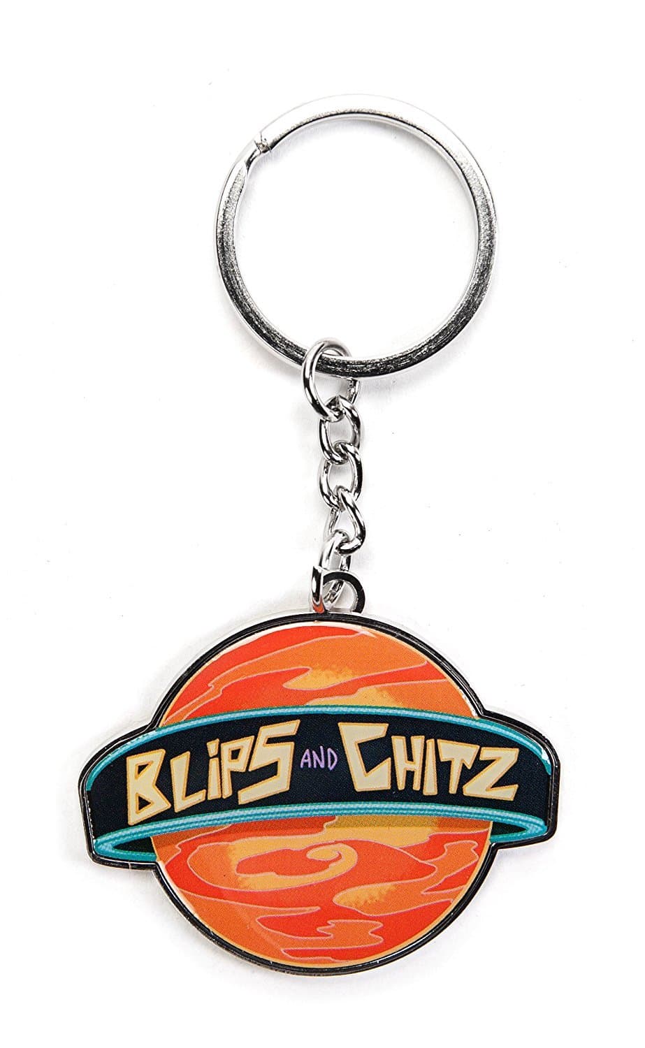 Rick and Morty - Blips and Chitz, Officially Licensed Artwork - Keychain
