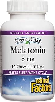 Natural Factors Melatonin 5 mg 90 Tablets