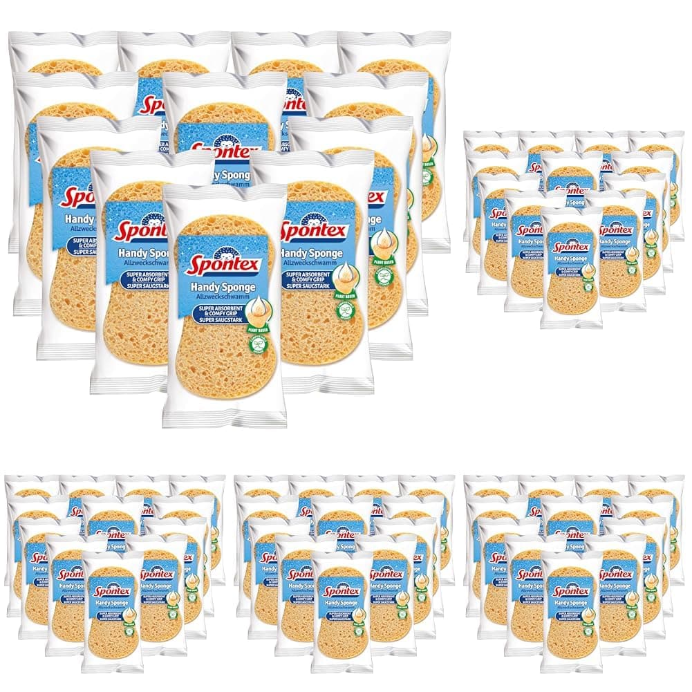 Spontex Handy Sponge, Pack of 5