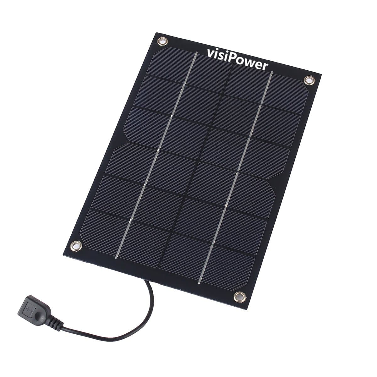 6W 5V 1.2A Portable Solar Panel Battery Cellphone Pad USB Charger