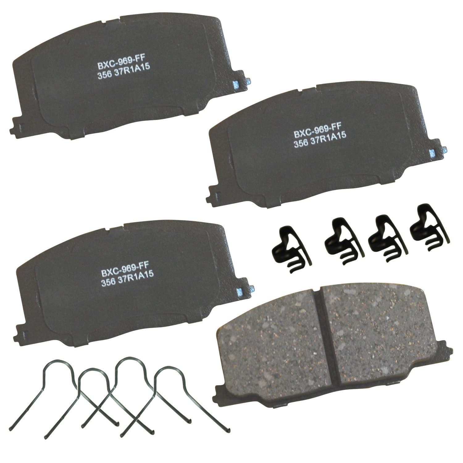 BENDIX SBC356 Stop By Brake Pad, 4 Pack