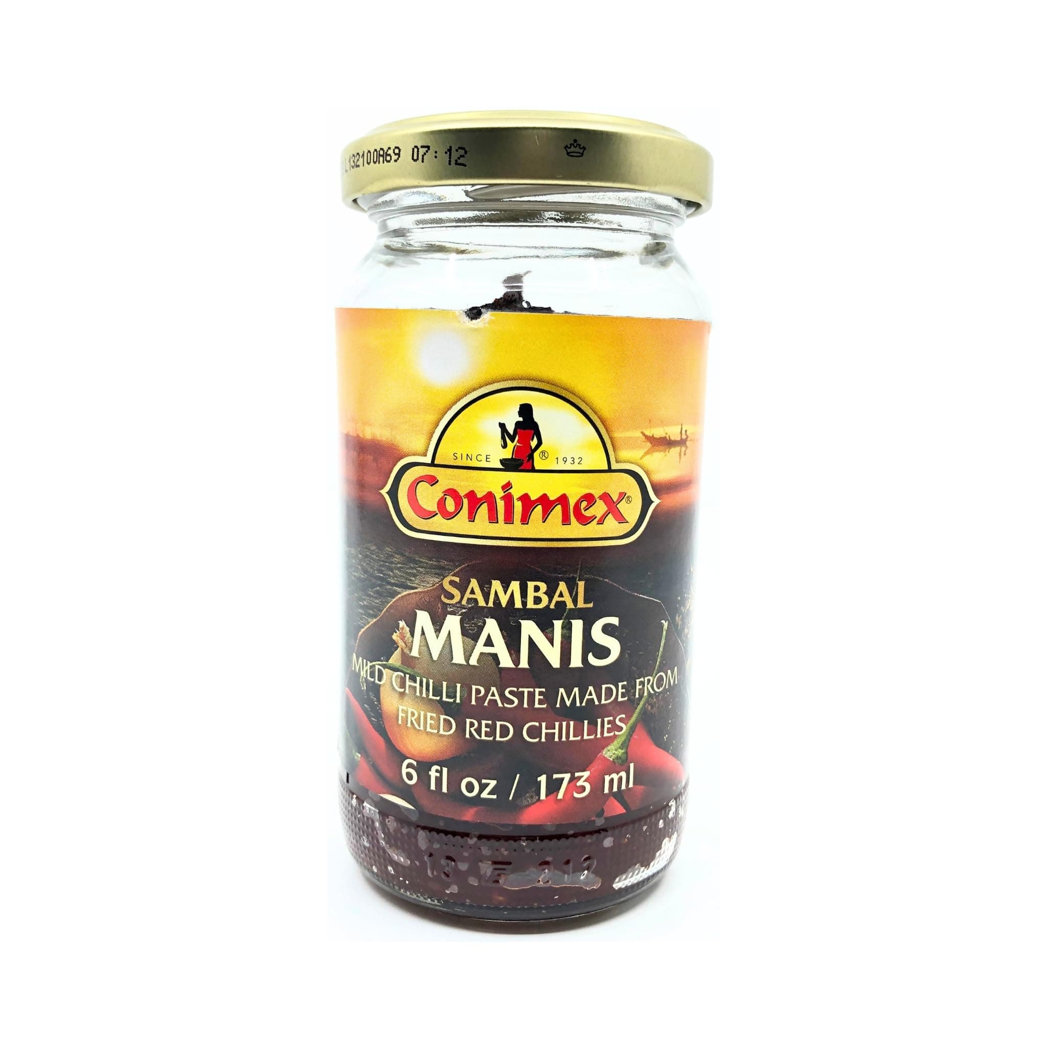 Sambal Manis, Mild Chilli Paste, 6 Oz