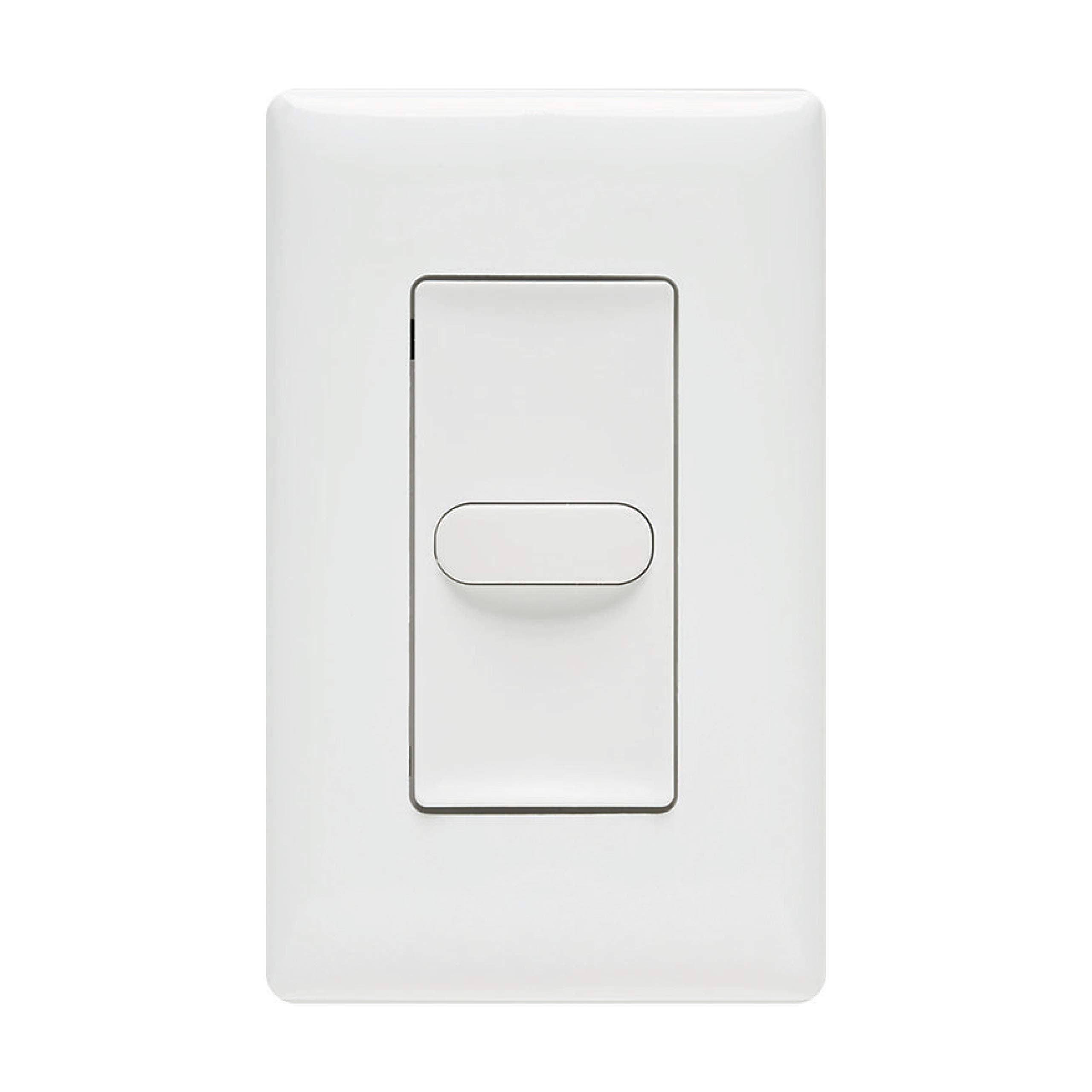 HUBBELL LIGHTING Low Voltage Momentary Switch LVSM1NPWH, White