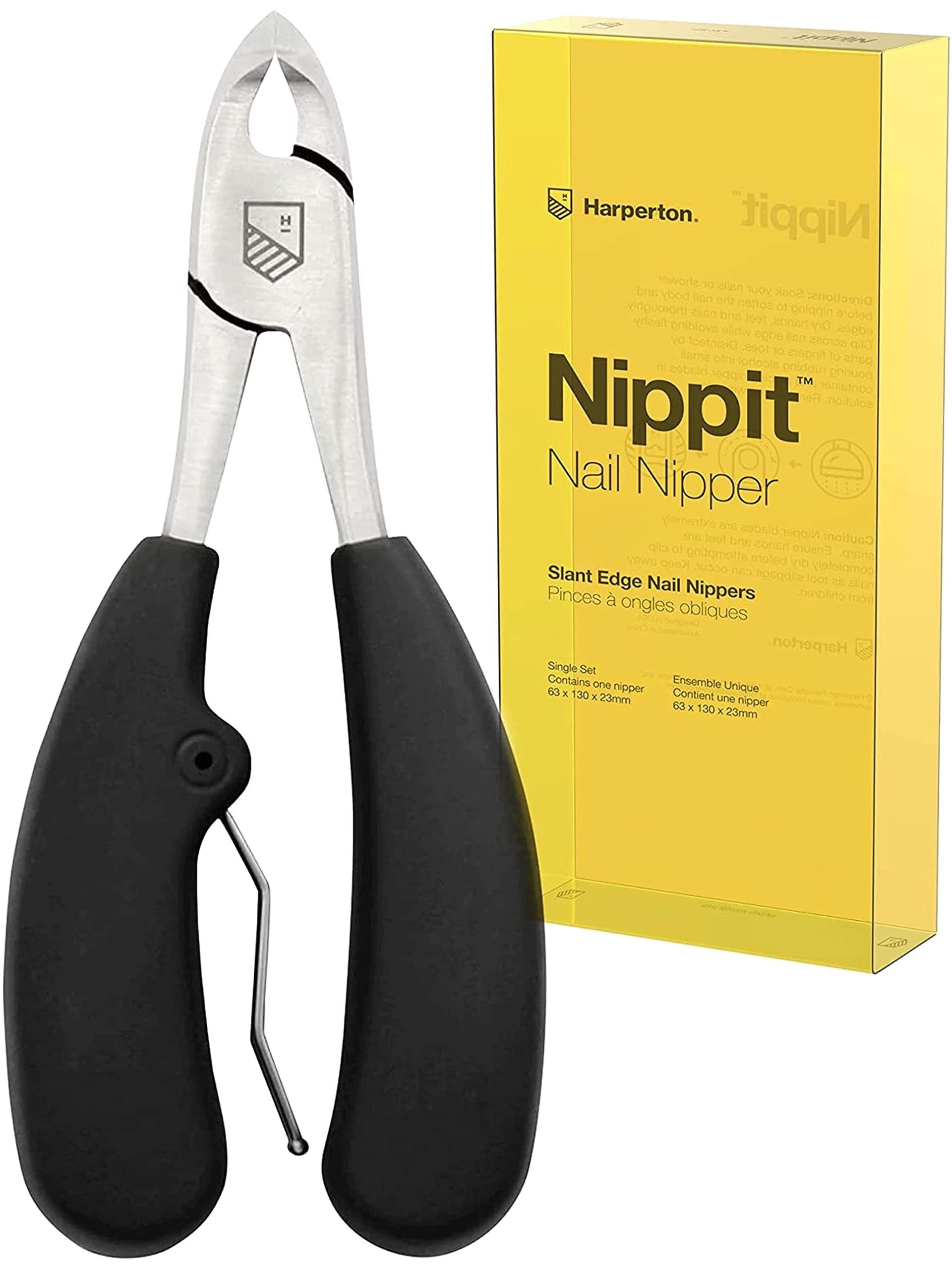 Harperton Nippit - Precision Toenail Clipper Tool for Thick or Ingrown Toenails