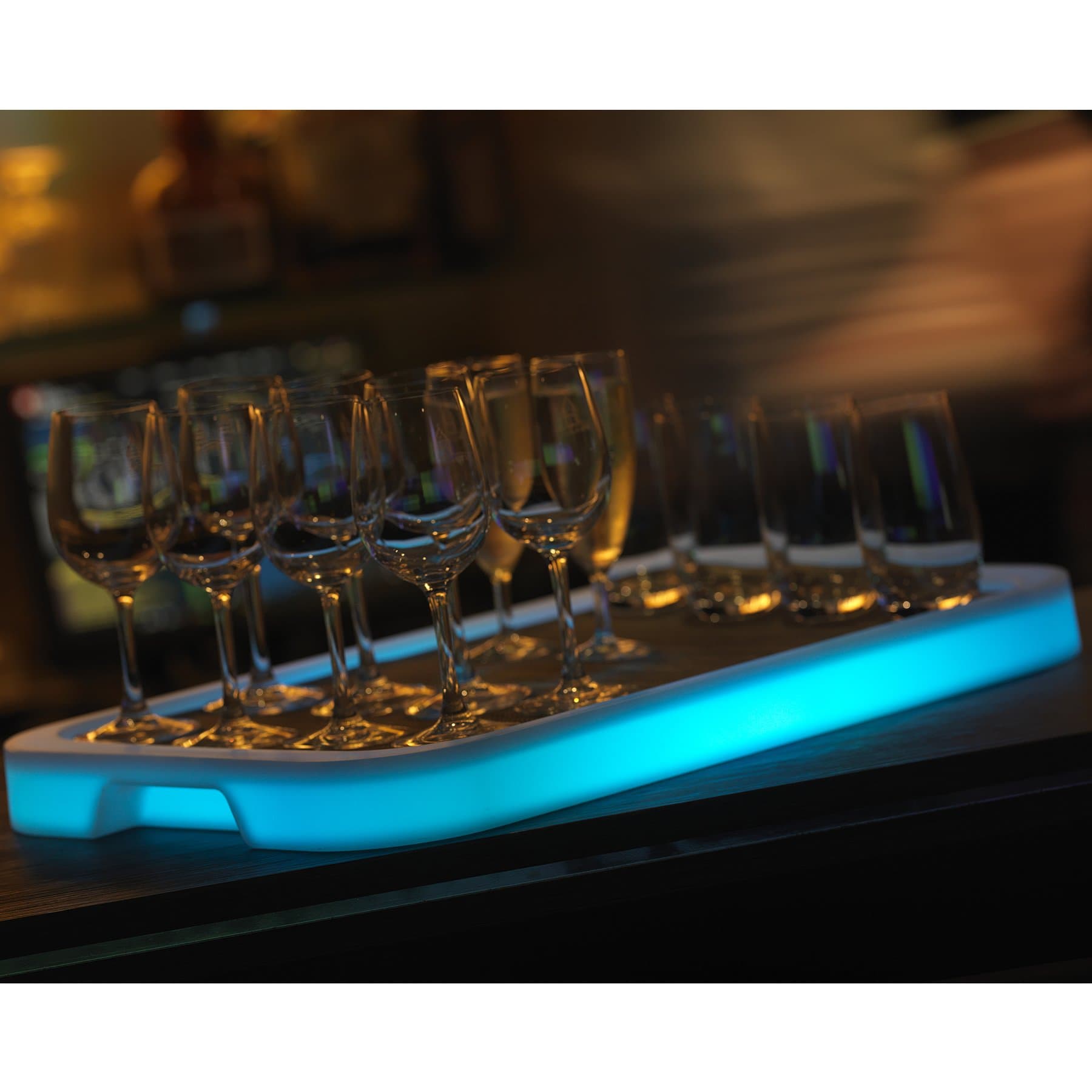 Imagilights LED Tron Rectangular Serving Tray