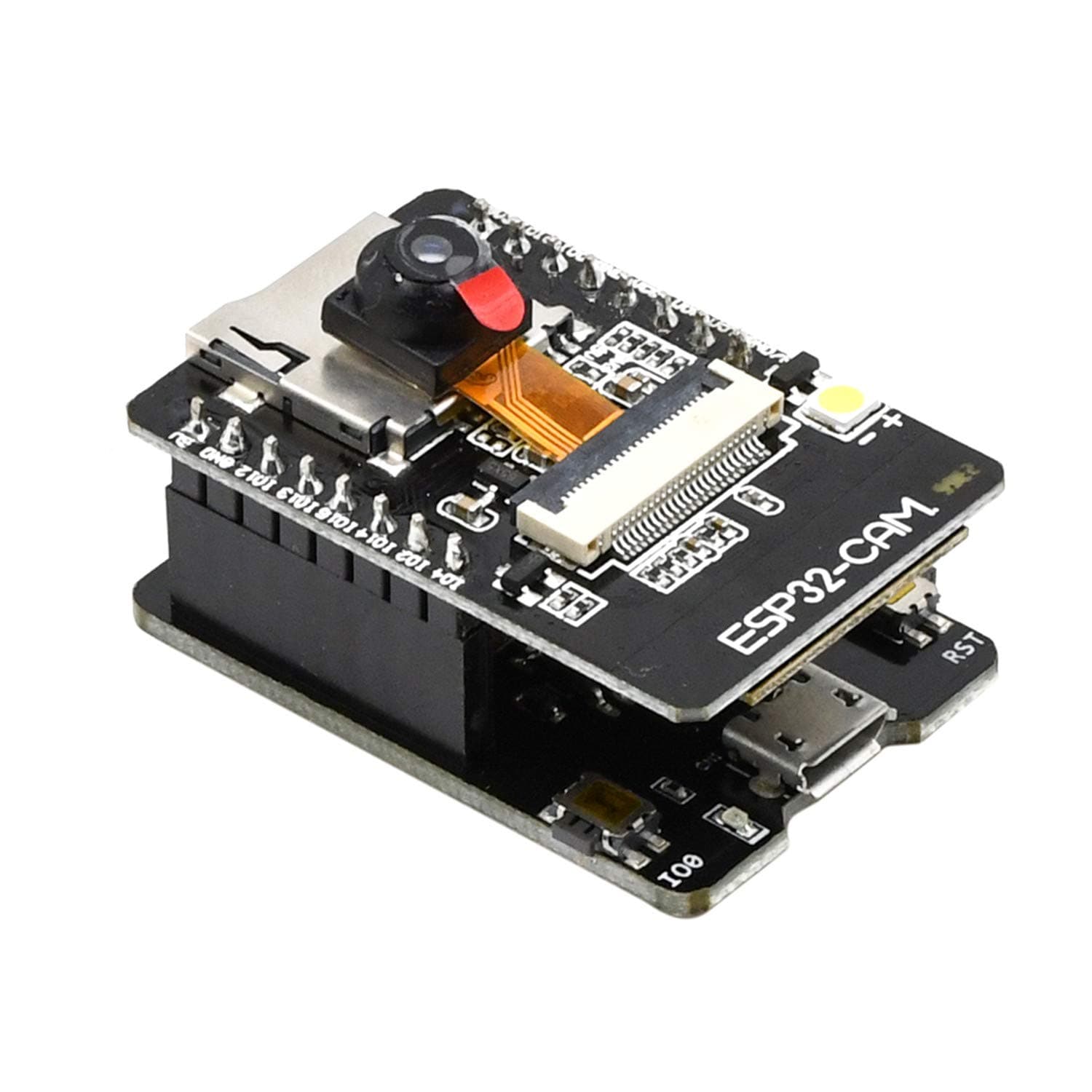 Aideepen ESP32-CAM W-BT Board ESP32-CAM-MB Micro USB to Serial Port CH-340G with OV2640 2MP Camera Module Dual Mode Support NodeMCU
