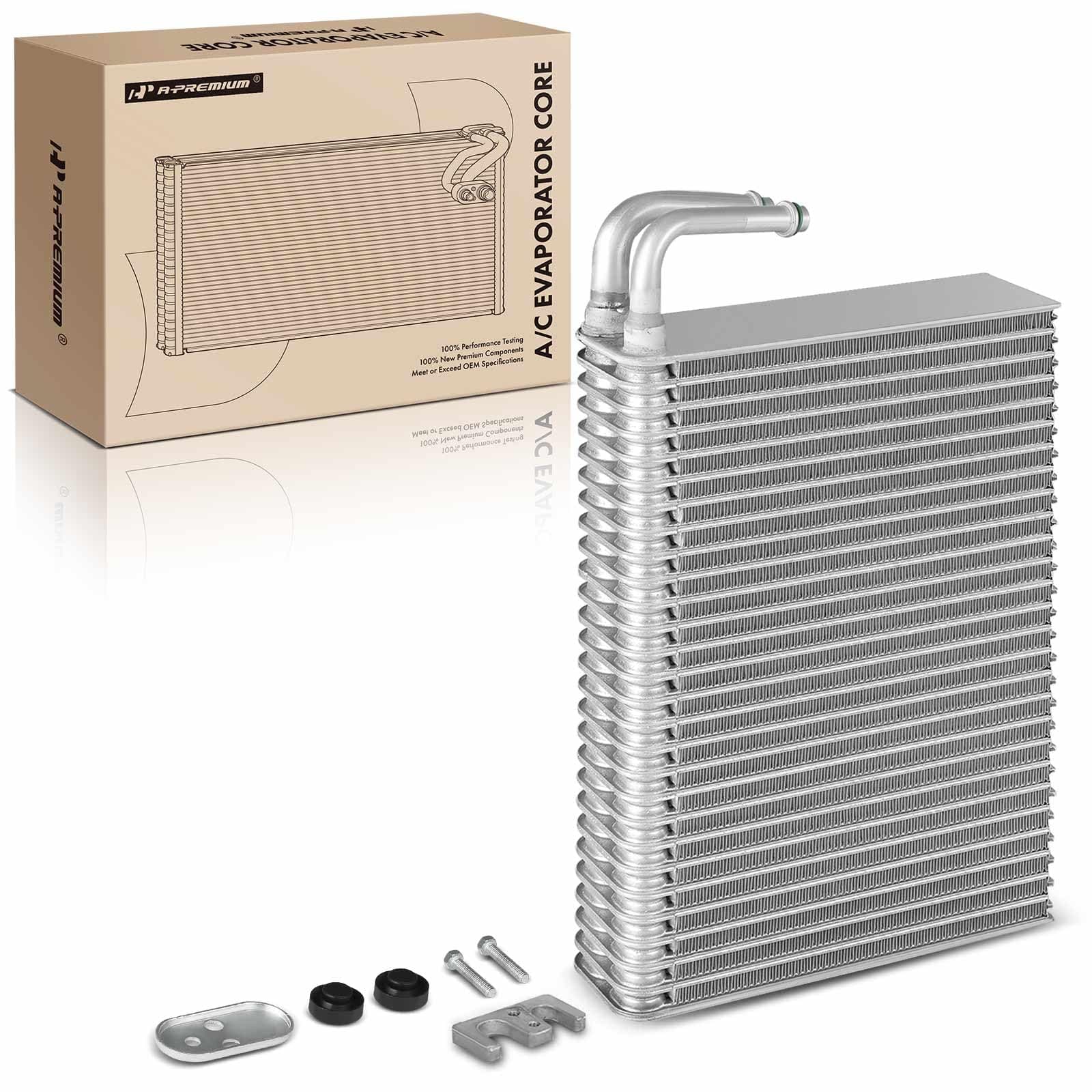 A-Premium A/C Evaporator Core Compatible with BMW 5-Series 528i 2000, 525i 530i 540i 2001-2003, M5 2000-2003, X5 2000-2006