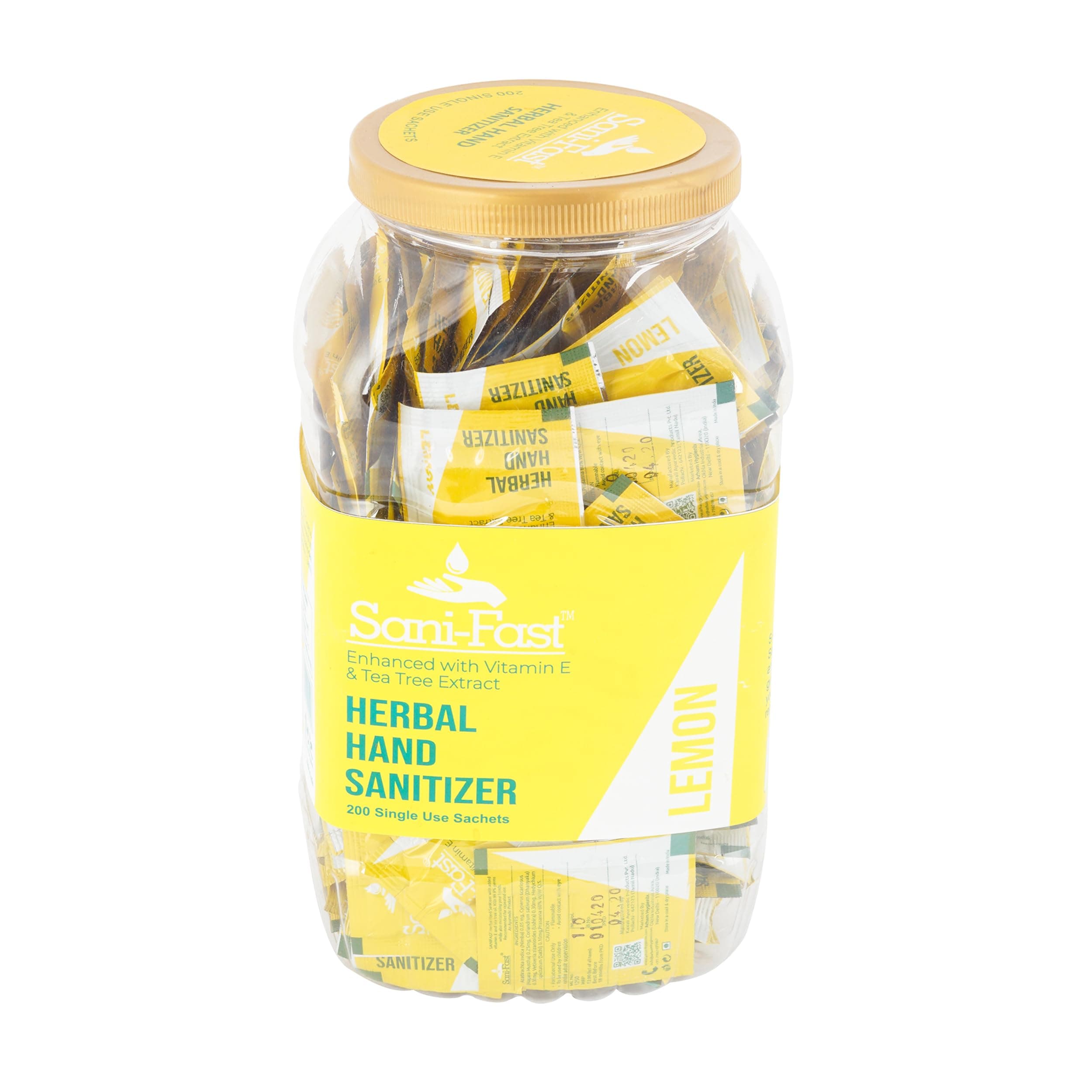 Herbal Hand Sanitizer Sachets