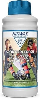 Sports Refresh - Wash Detergent & Powerful Odour Eliminator. Deodorising Cleaner For Activewear, Fitness, Gym Clothes, And Kits Prevents Build-Up, Fresh Scent (1 Litre)