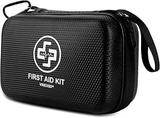 VRIEXSD Premium First Aid Kit, 320 Piece Waterproof Hard Shell Eva First Aid ...