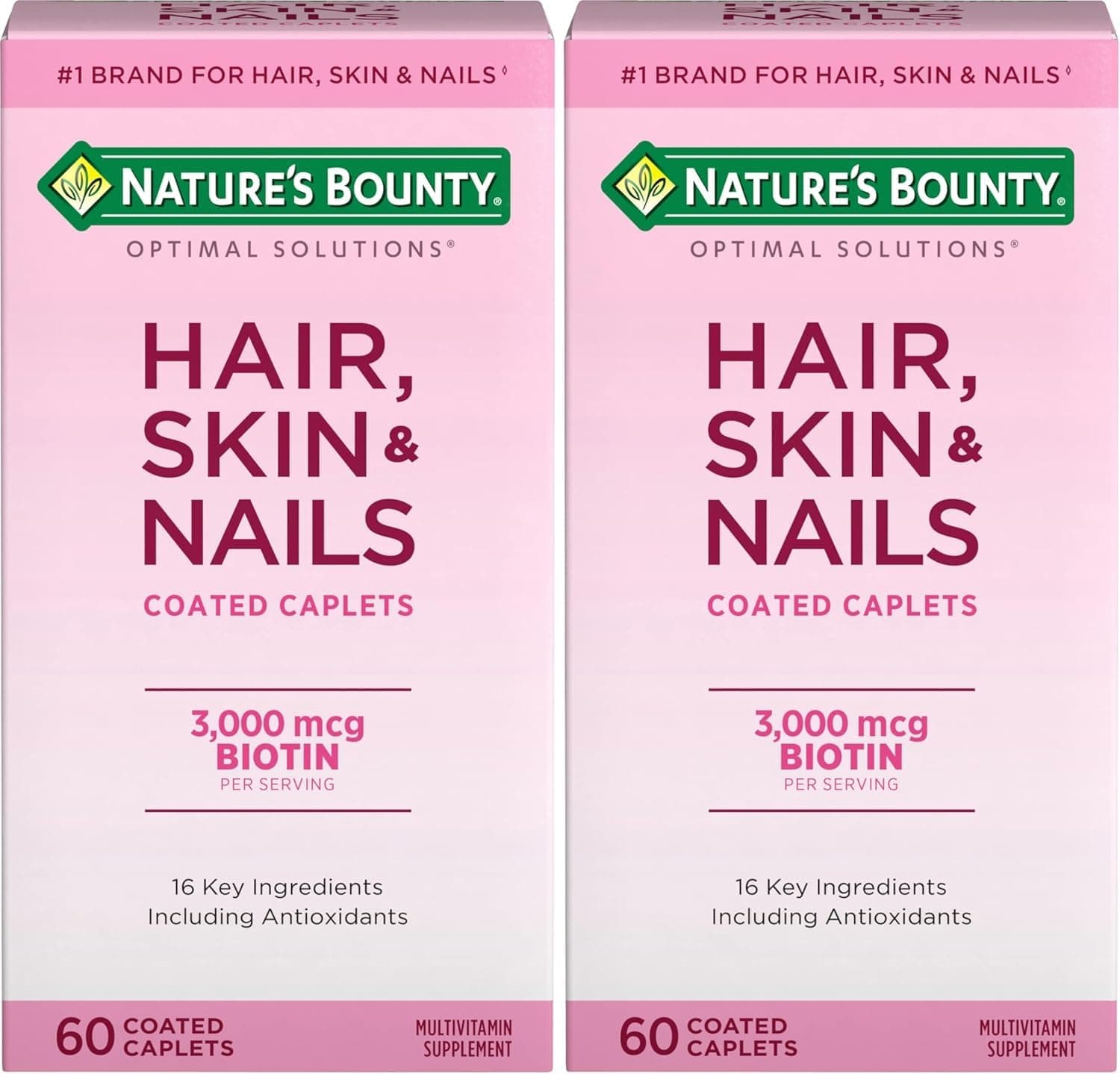 Hair, Skin and Nails Formula, 60-Count