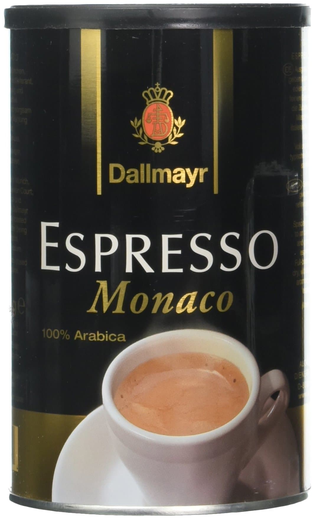 Dallmayr Espresso Monaco Ground Coffee, 7 Ounce