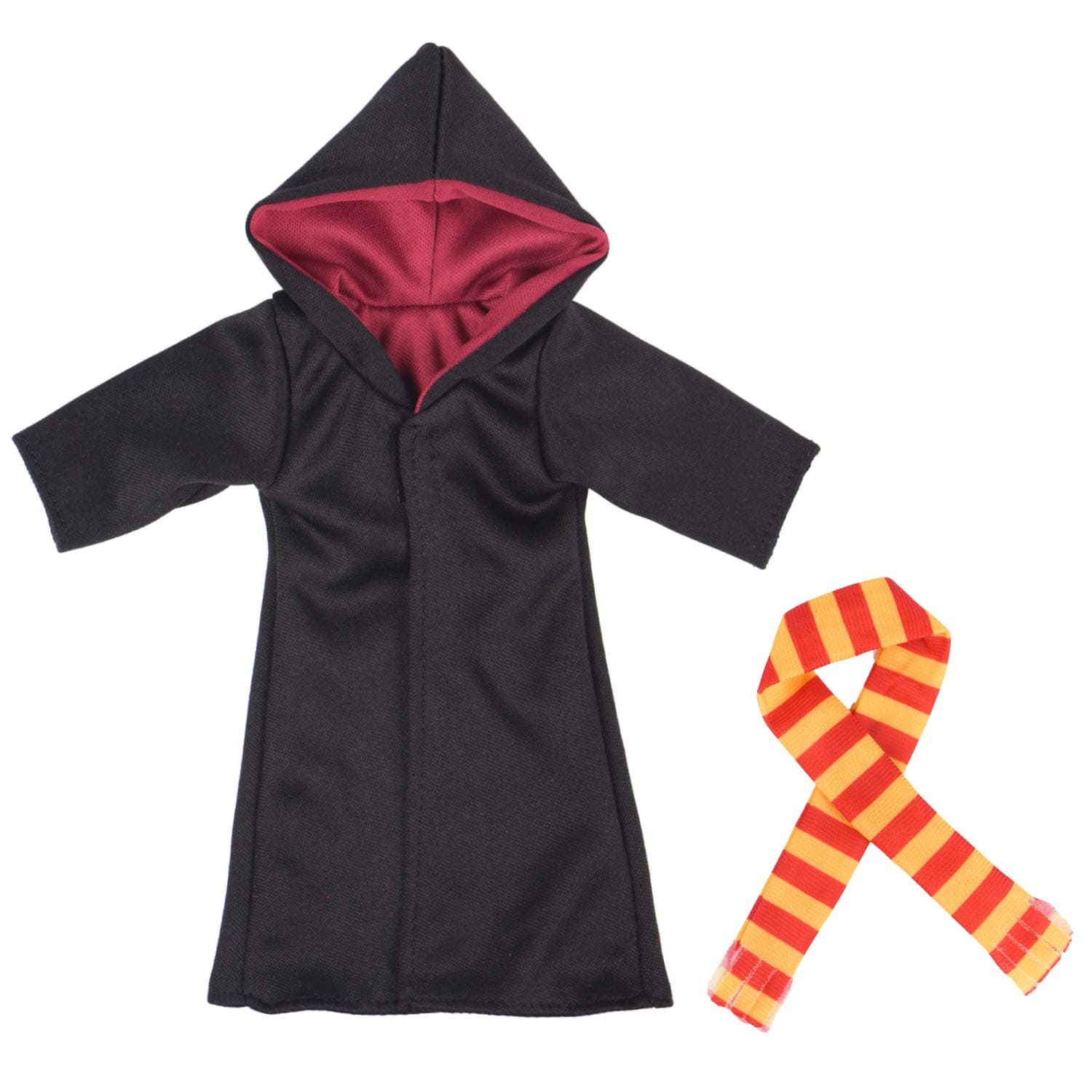 Bili Wizard Christmas Doll Clothes and Accessory Compatible with Elf ( Wizard Robe and Scarf