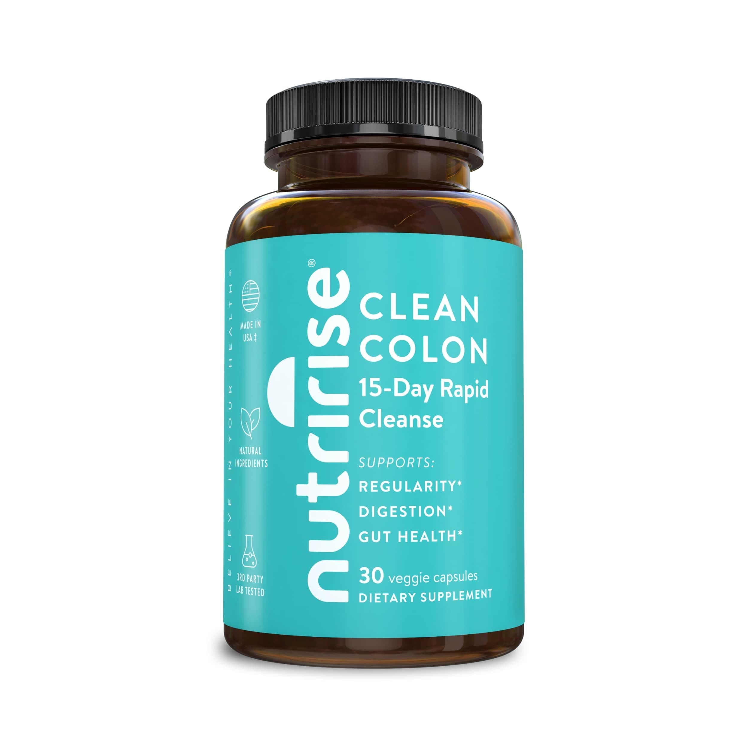 NutriRise 15 Day Colon Cleanse, Advanced Detoxification Support