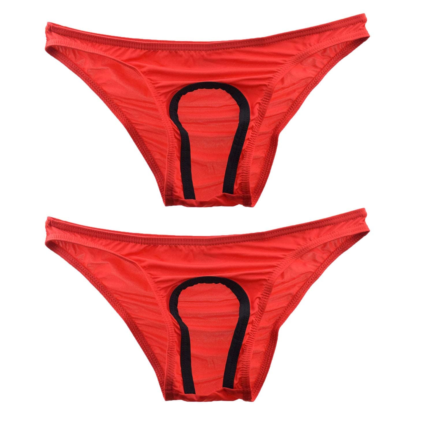 MYZAMen's Microfiber Open Crotch Thong Comfortable Underwear Brief