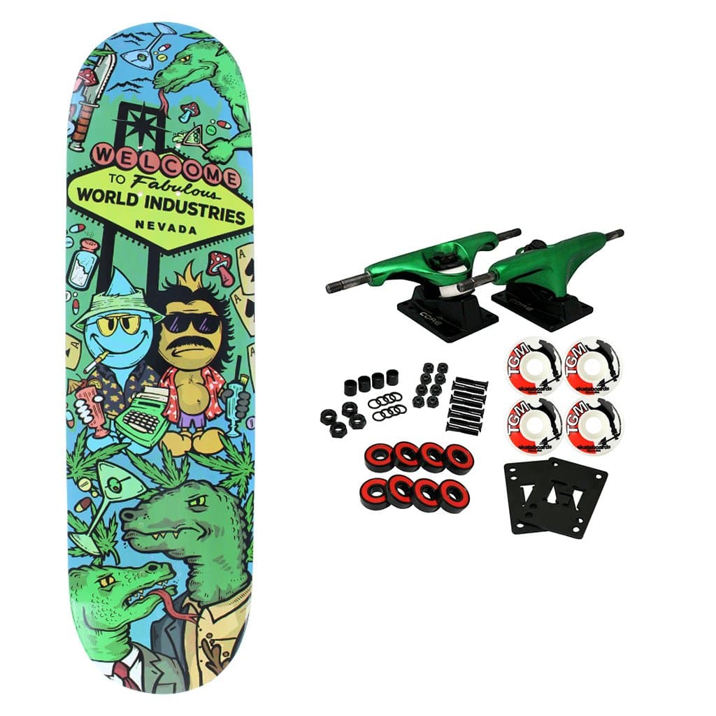 World Industries Skateboard Complete Loathing 8.2"