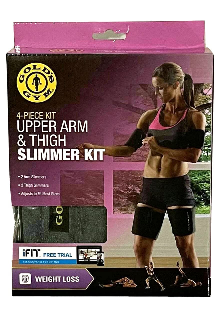 Upper Arm & Thigh Slimmer Kit (4-piece Kit) "Adjusts to Fit Most Sizes" - Lose Excess Water Weight Fast & Easy