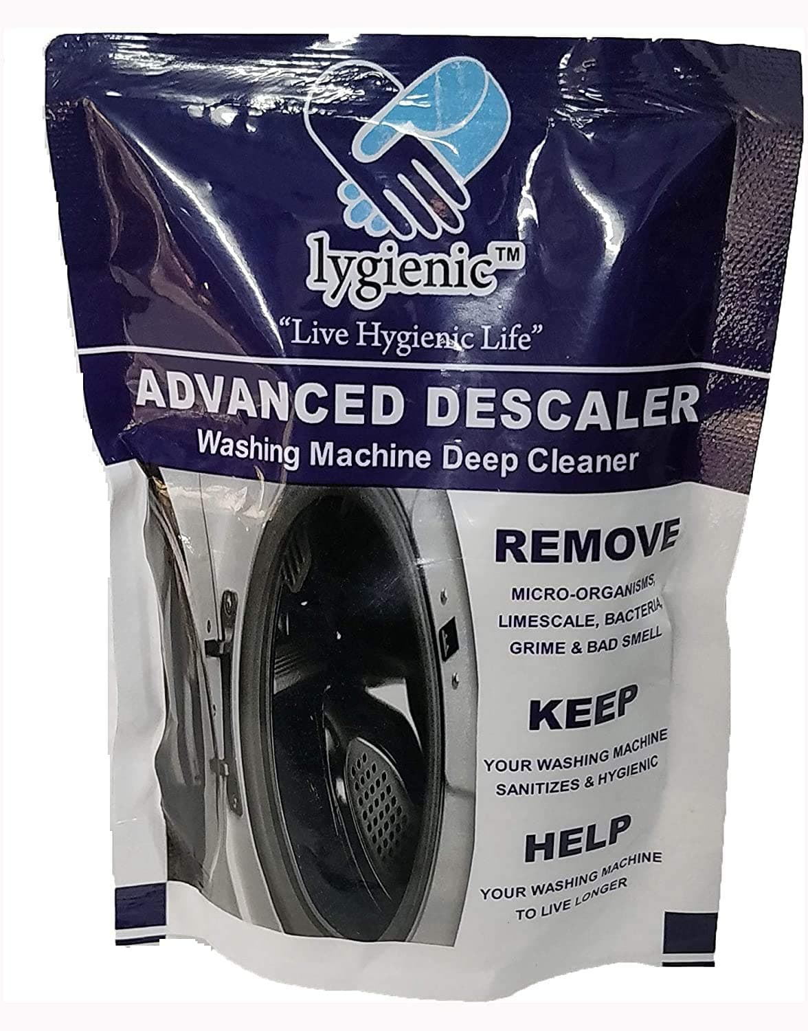 Advanced Descaler Washing Machine Deep Cleaner Powder by eGalaxy Traders (pack of 3)